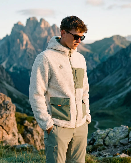 Forro polar hombre montaña