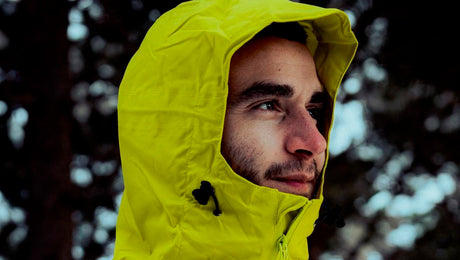 Chaqueta impermeable hombre montaña