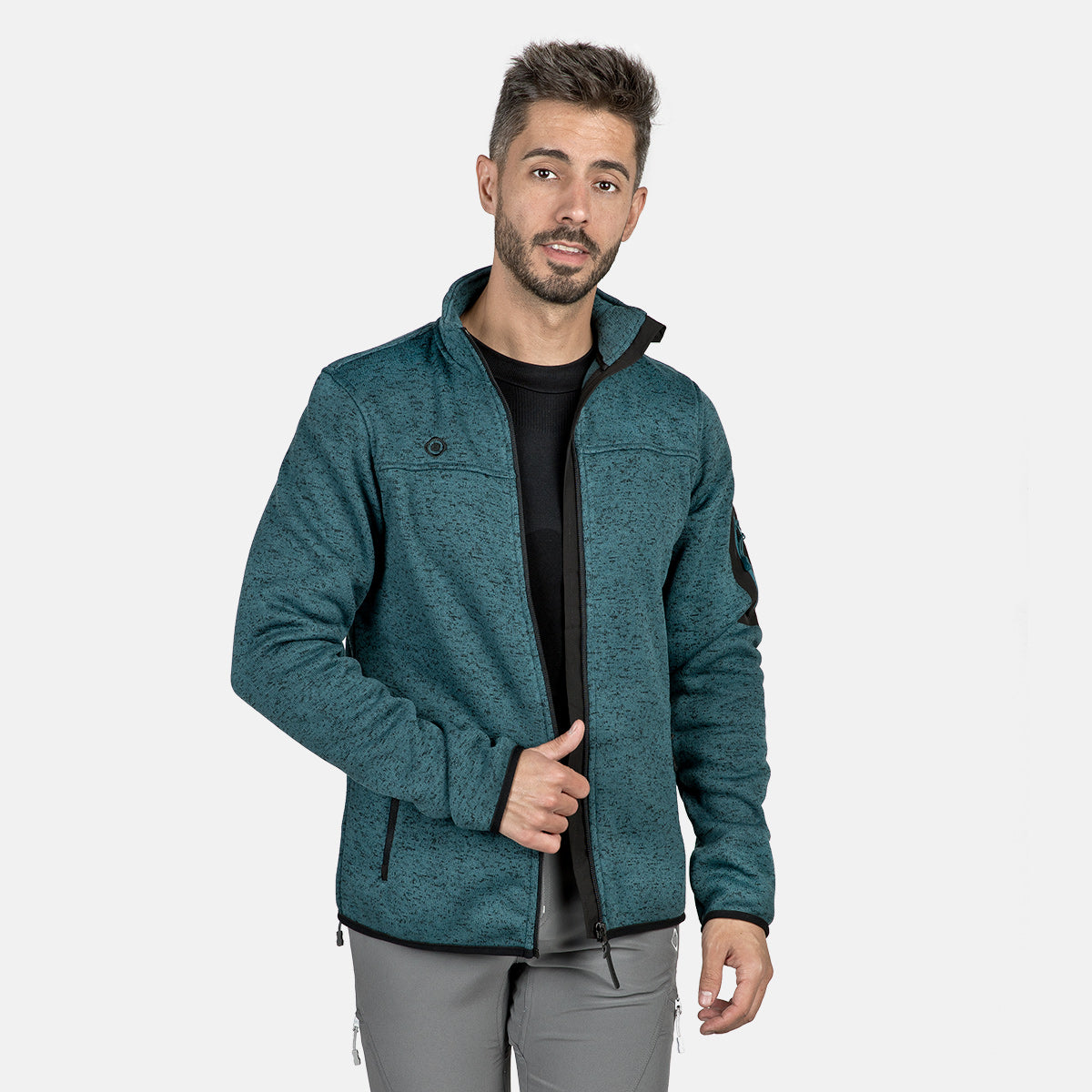 CHAQUETA POLAR DE PUNTO SAMAUN M