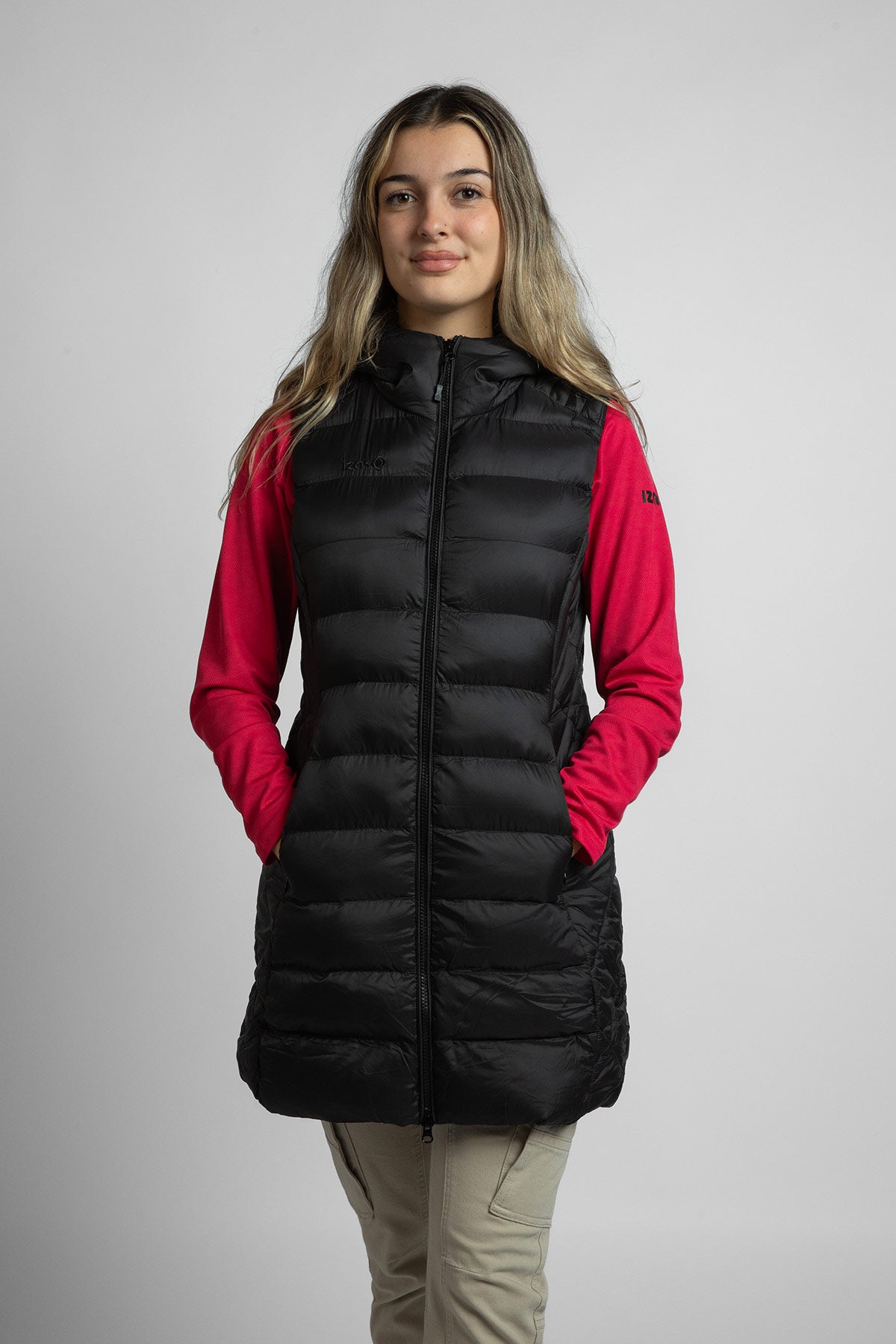 CHALECO LARGO DE FIBRA ALBALA