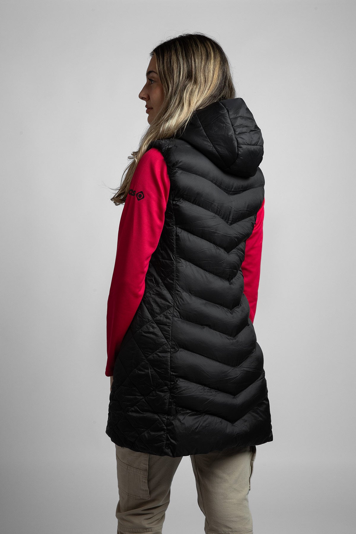 CHALECO LARGO DE FIBRA ALBALA