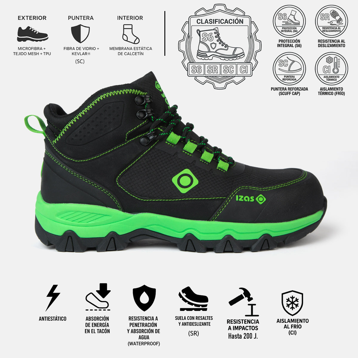 CALZADO SEGURIDAD ATHENS BOOTS V2