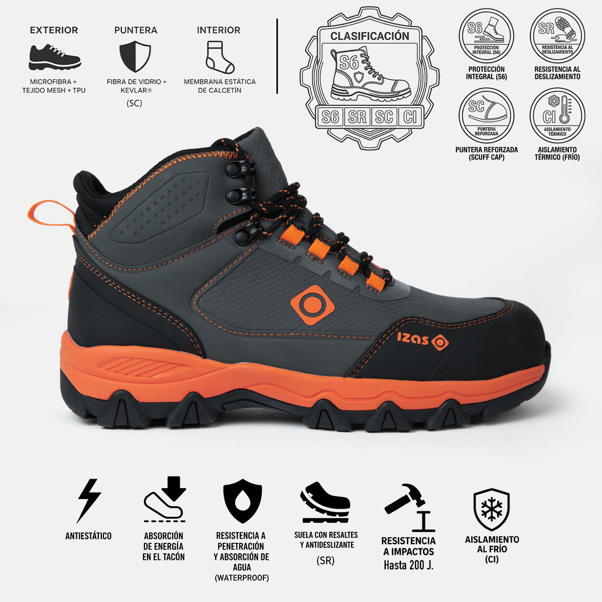 CALZADO SEGURIDAD ATHENS BOOTS V2