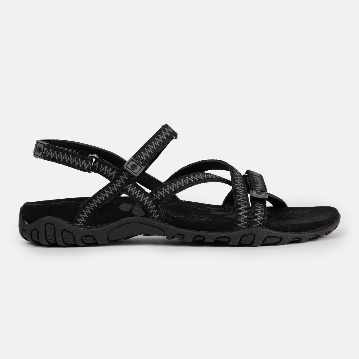 Sandalias Tena V4 Mujer Trekking, Ajuste Seguro, Suela Agarre