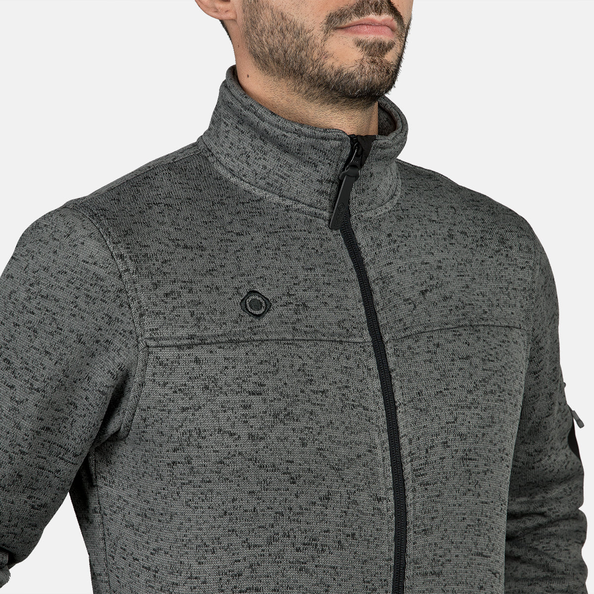 CHAQUETA POLAR DE PUNTO SAMAUN M