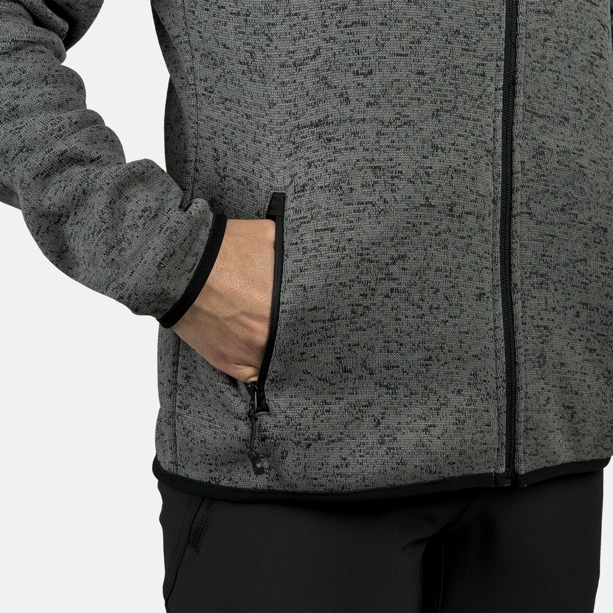 CHAQUETA POLAR DE PUNTO SAMAUN M