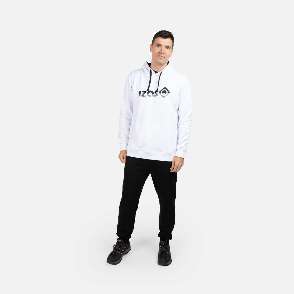 SUDADERA BASICA ALGODON HOMBRE CON CAPUCHA RODHES SWEAT C/C M