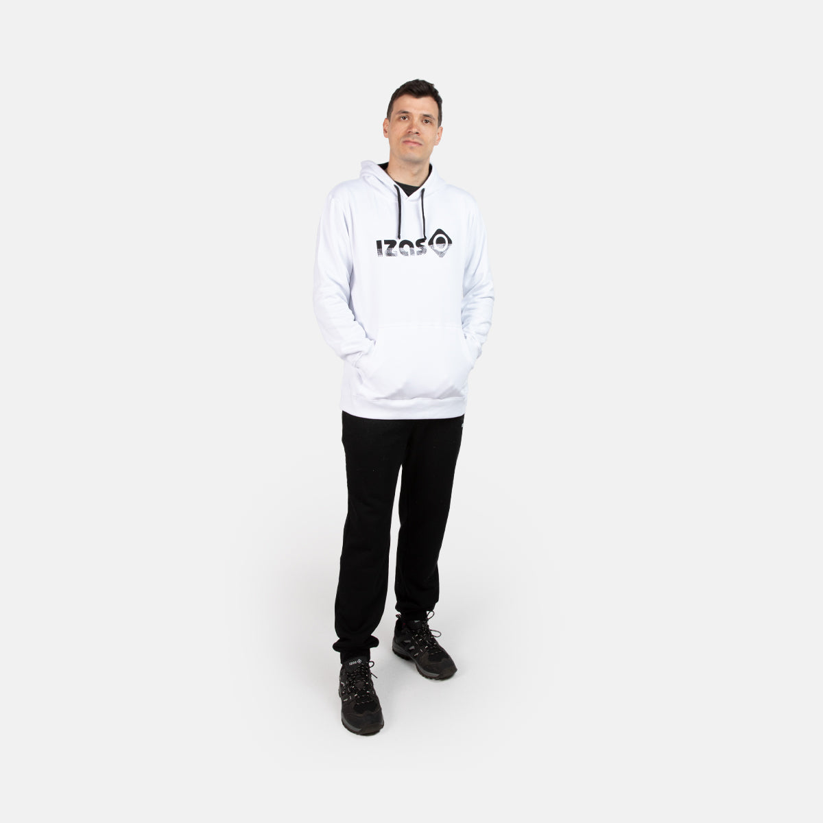 SUDADERA BASICA ALGODON HOMBRE CON CAPUCHA RODHES SWEAT C/C M