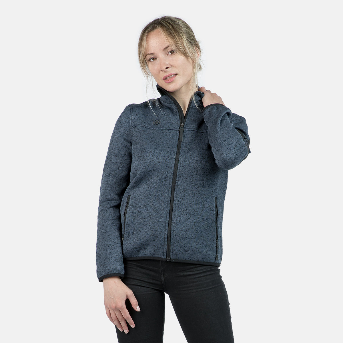 CHAQUETA POLAR DE PUNTO SAMAUN W