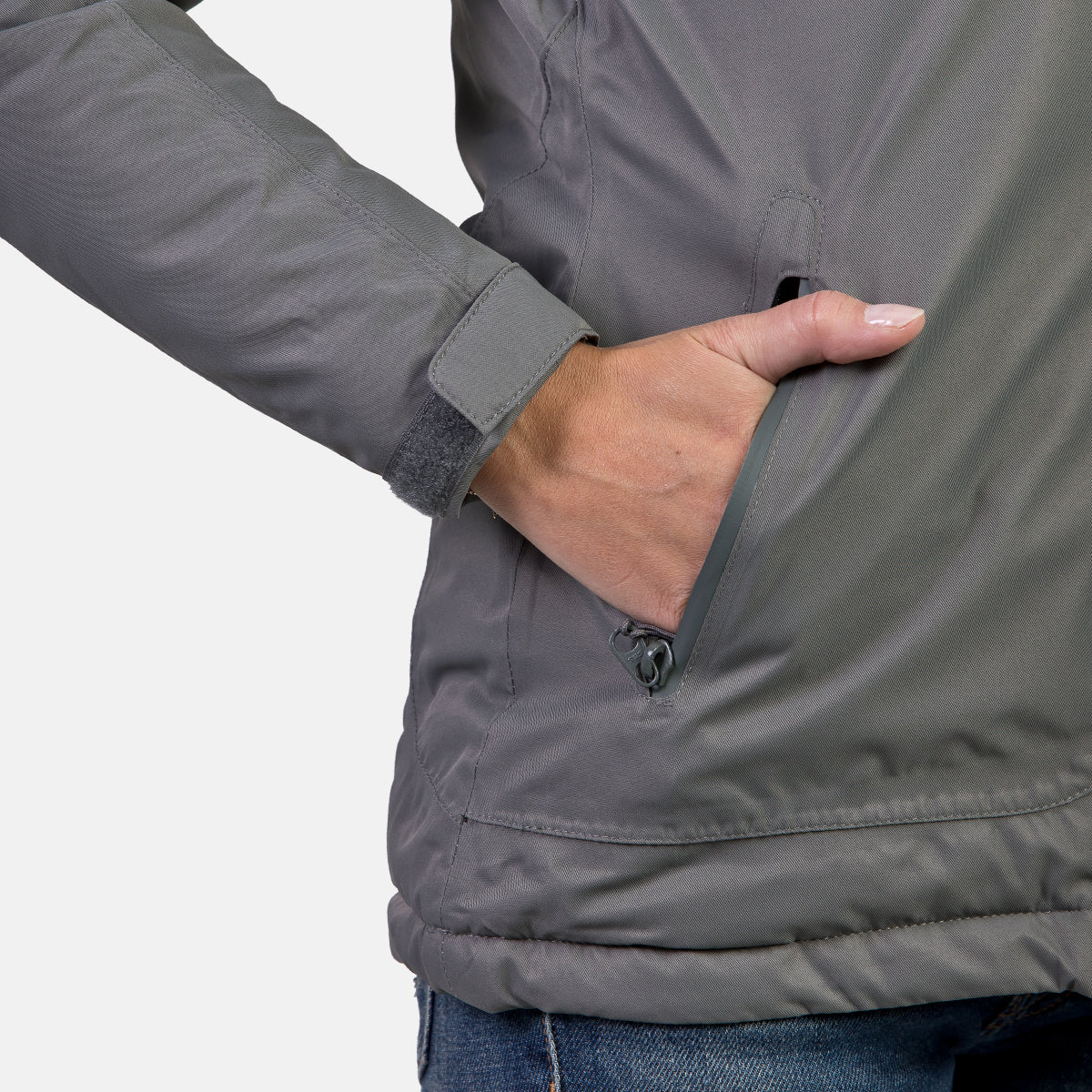 CHAQUETA DE FIBRA IMPERMEABLE NALUNS W