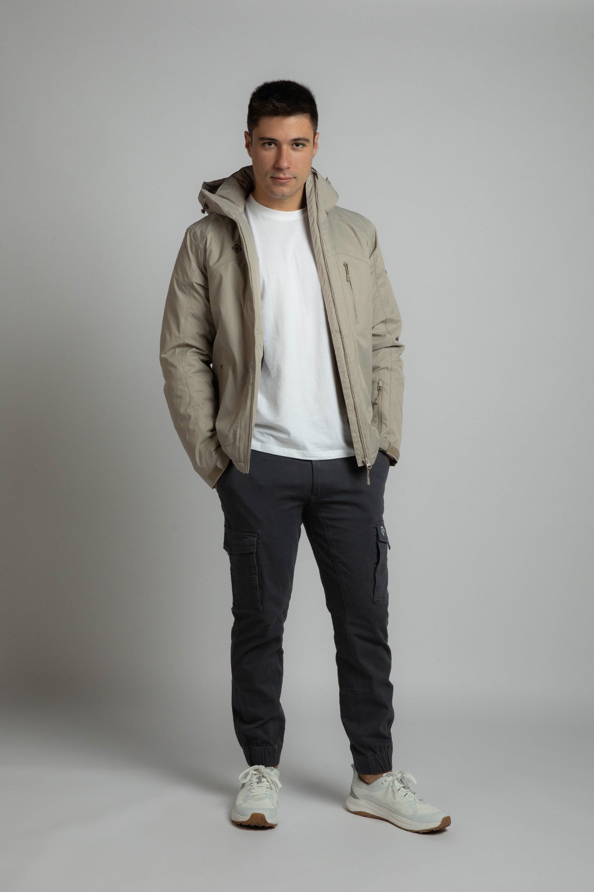 CHAQUETA DE FIBRA IMPERMEABLE NALUNS M