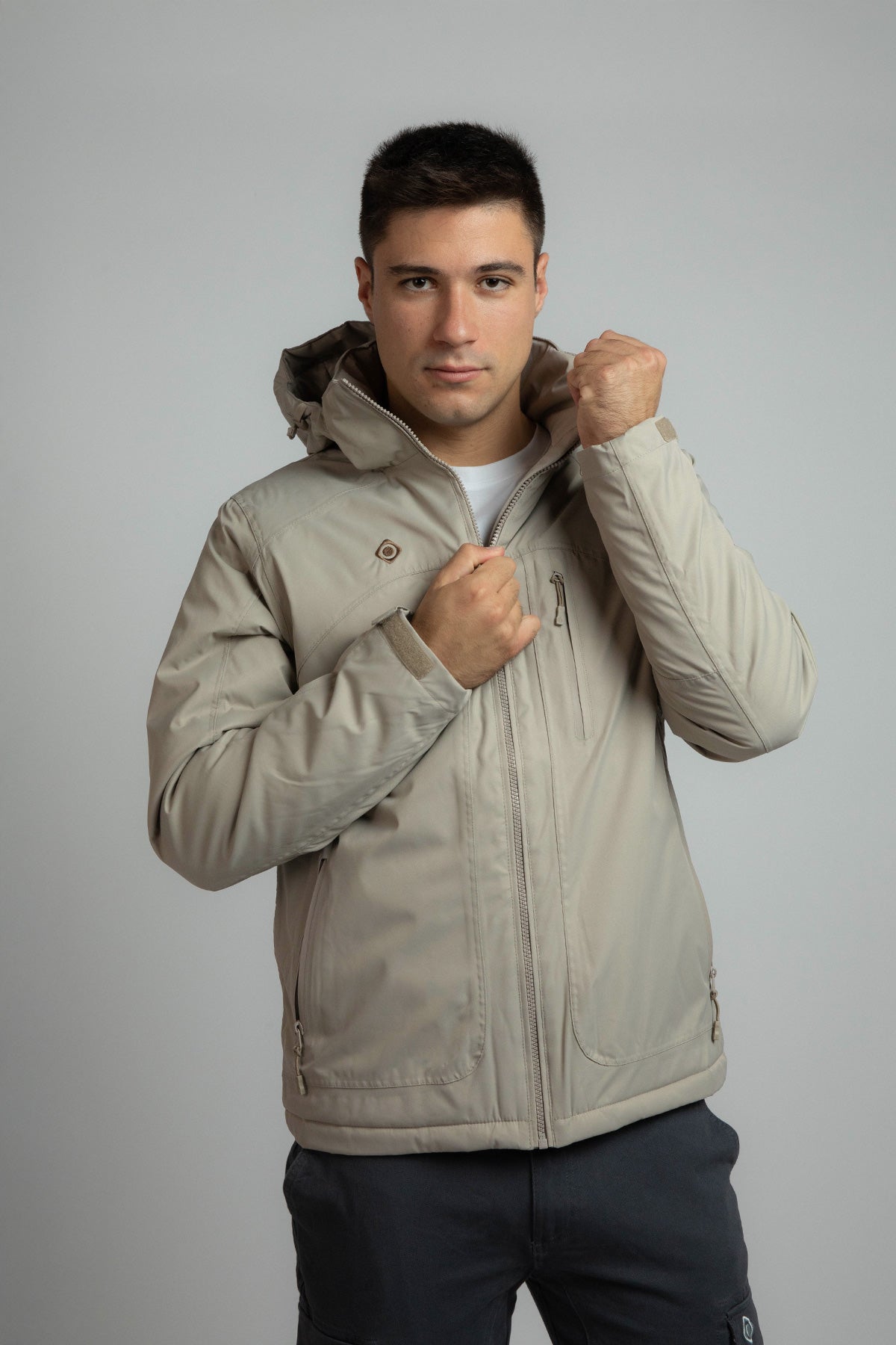 CHAQUETA DE FIBRA IMPERMEABLE NALUNS M