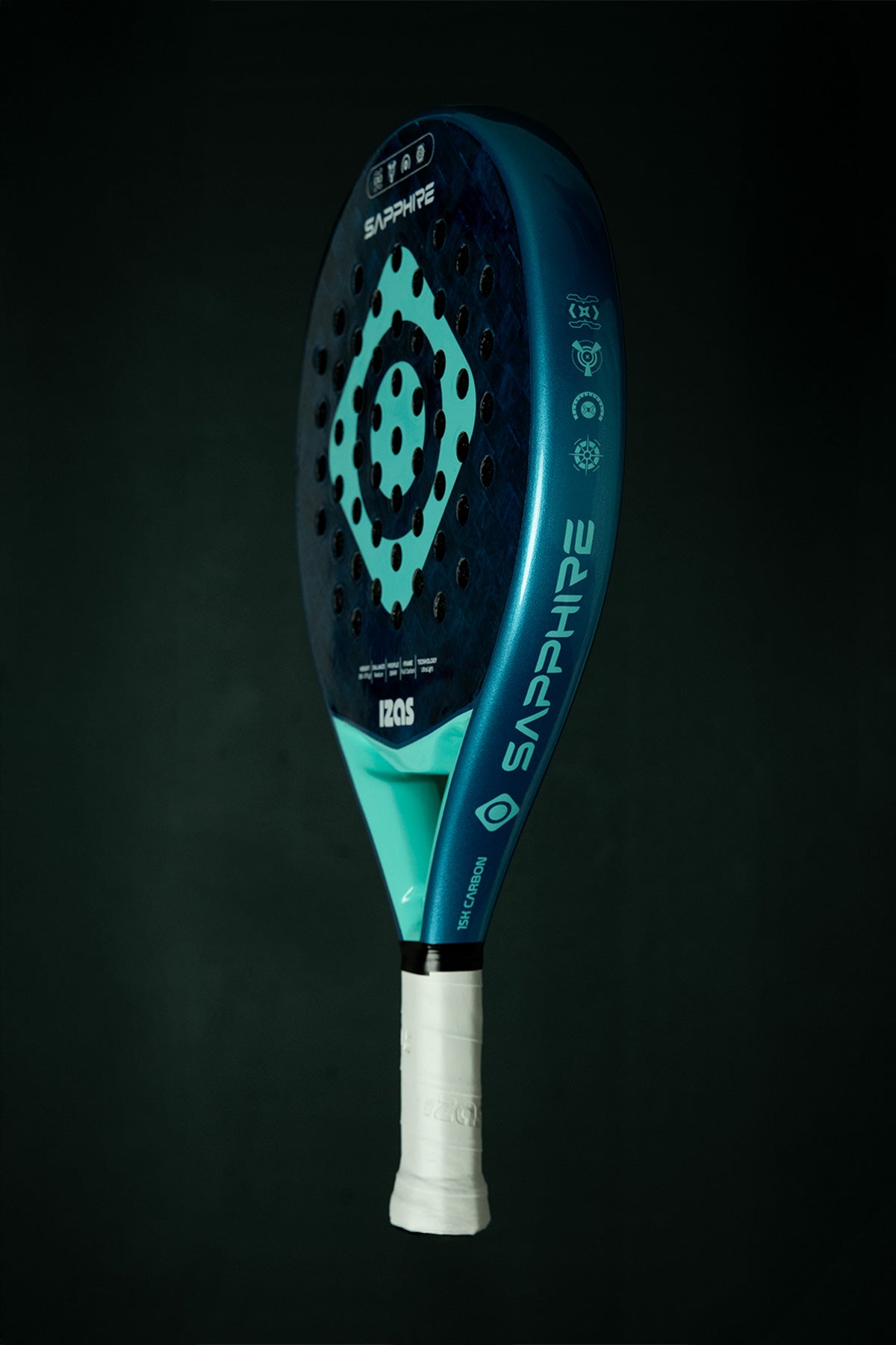 Pala Pádel Sapphire | Carbon 15K, Lágrima, Avanzado, Balance Medio
