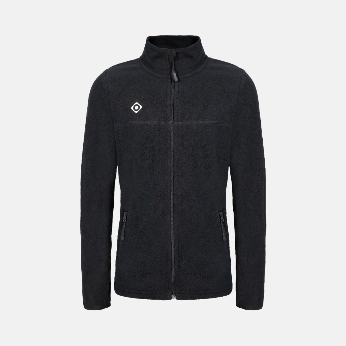 IZAS Padru M Camicia Uomo In Pile Polar Stretch, Collo Alto, Con Zip, Tasche