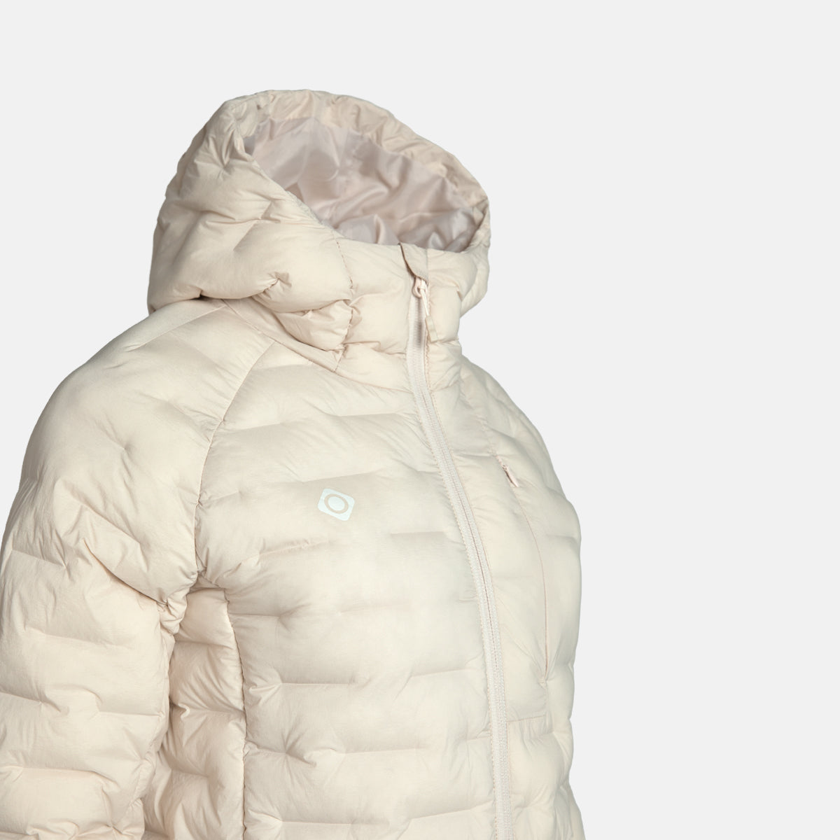 CHAQUETA LARGA DE FIBRA BUISAN