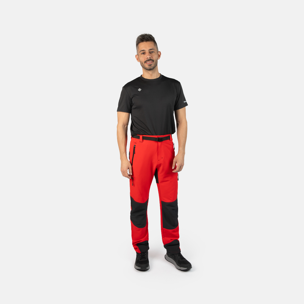 IZAS Izas BALTIC - Pantalón hombre red/black - Private Sport Shop