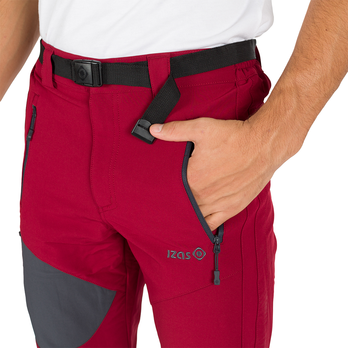  man trousers red cook