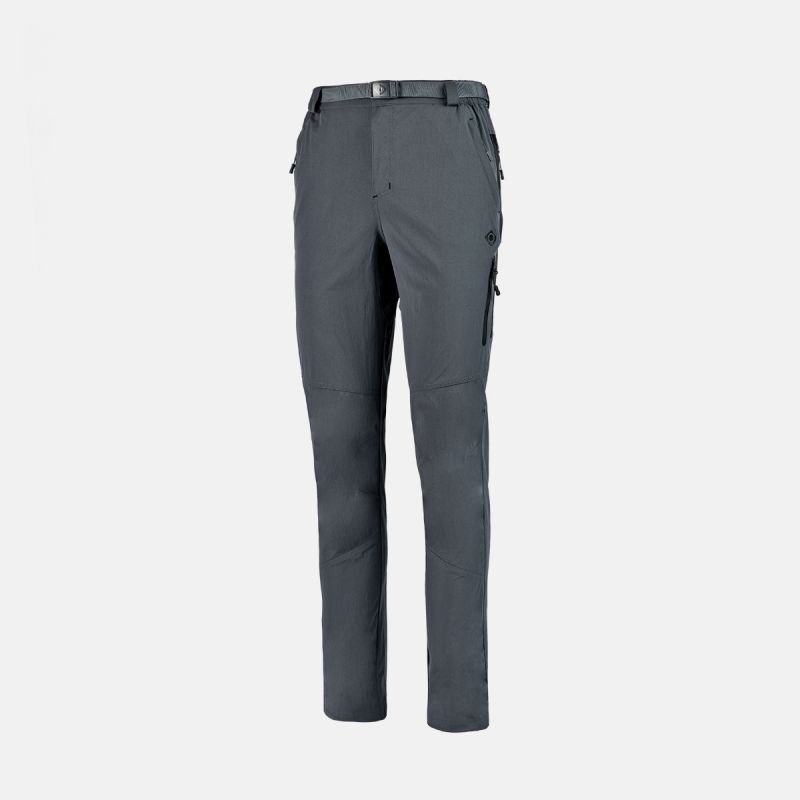 black and gray trekking trousers ii point