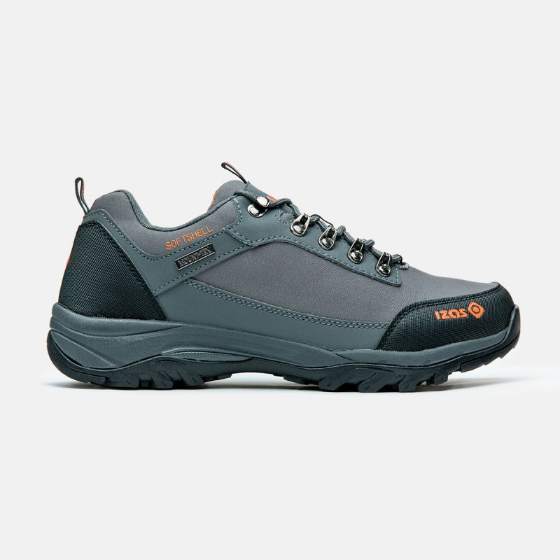 pantofole da trekking uomo e basso arancione grigio gouter