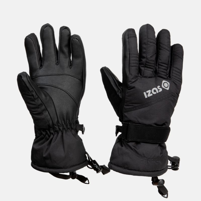 gants unisexes noirs i snowy