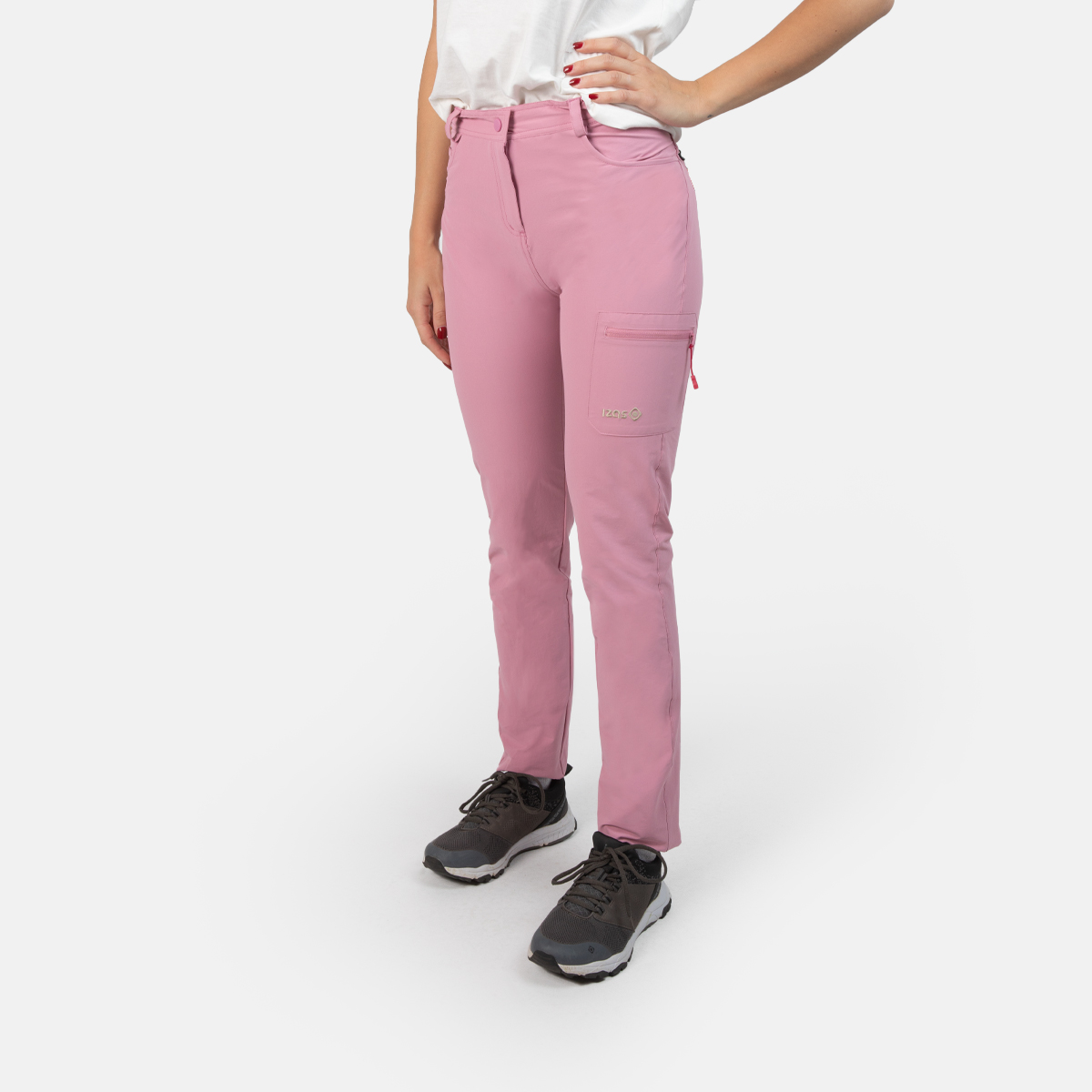 Pantalón rosa Escalada y Trekking Mujer Saona Gerbera. Compra online