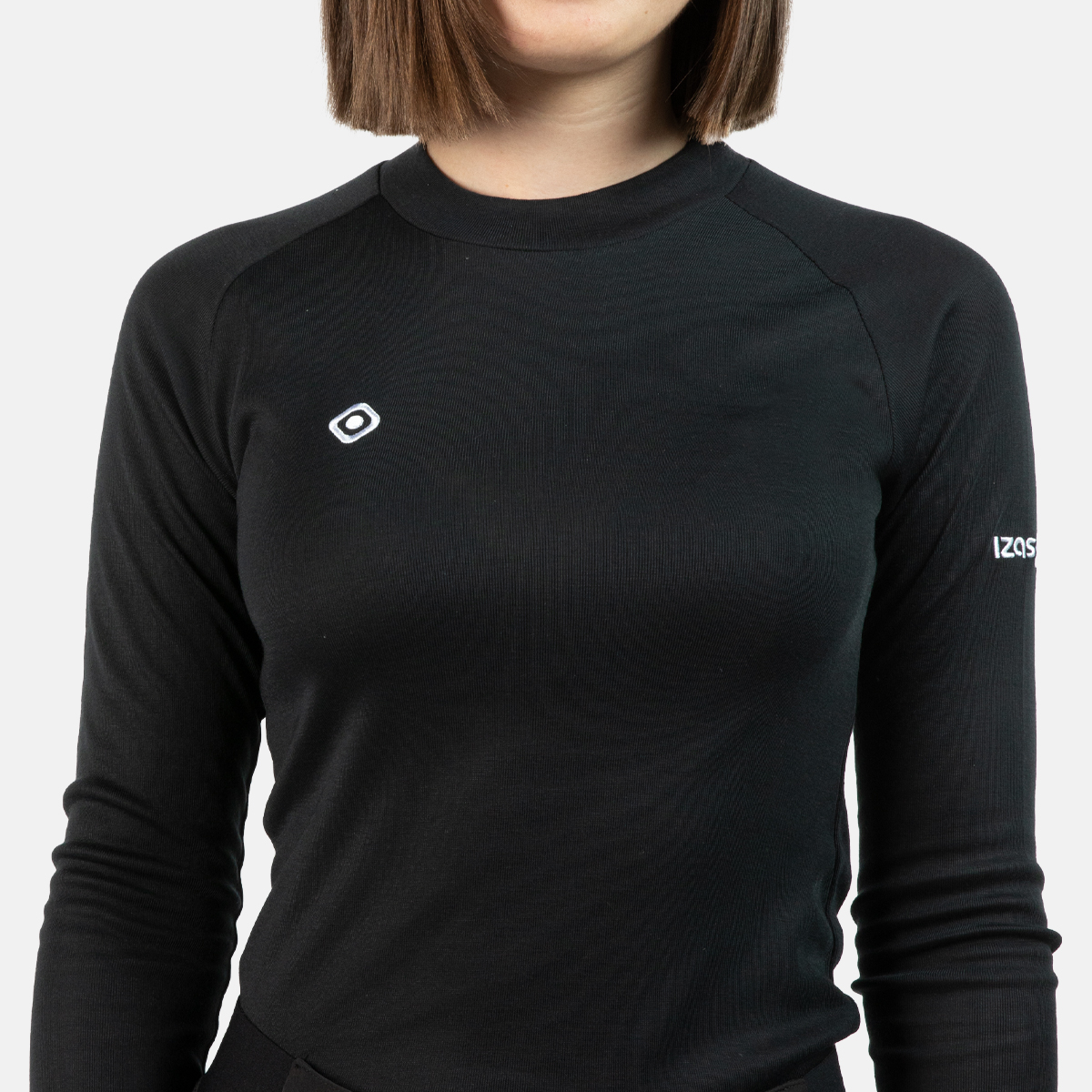 camiseta termica mujer majesty surface black coral