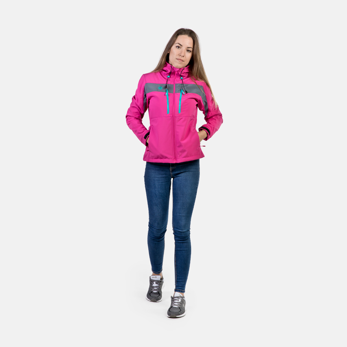 IZAS Izas TAHOE - Chaqueta mujer pink fluor - Private Sport Shop